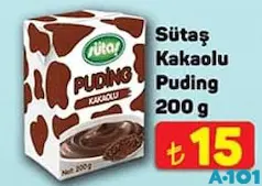 SÜTAŞ KAKAOLU PUDİNG 200 G